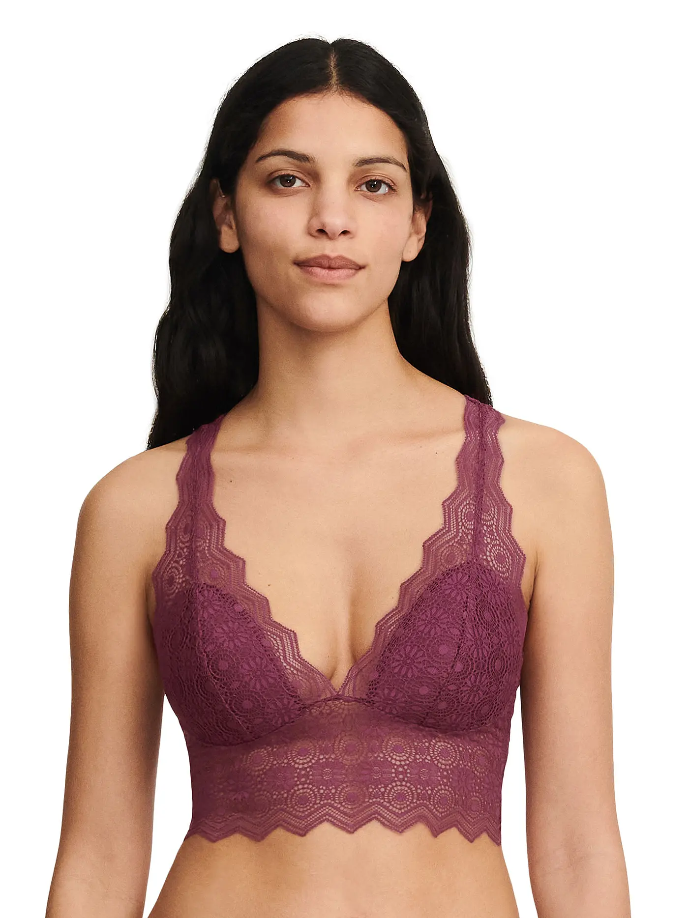 PASSIONATA | Bustier gefüttert (ohne Bügel) "Georgia" (Weiss) | beere